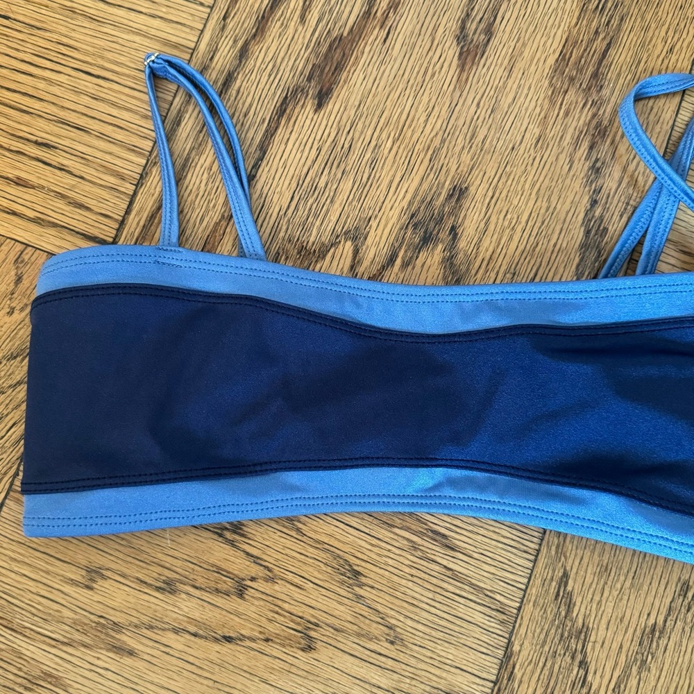 ❌ SOLD ❌ Sabi Swim Monaco Bikini Set - Blue Trim - Picture 8 of 8